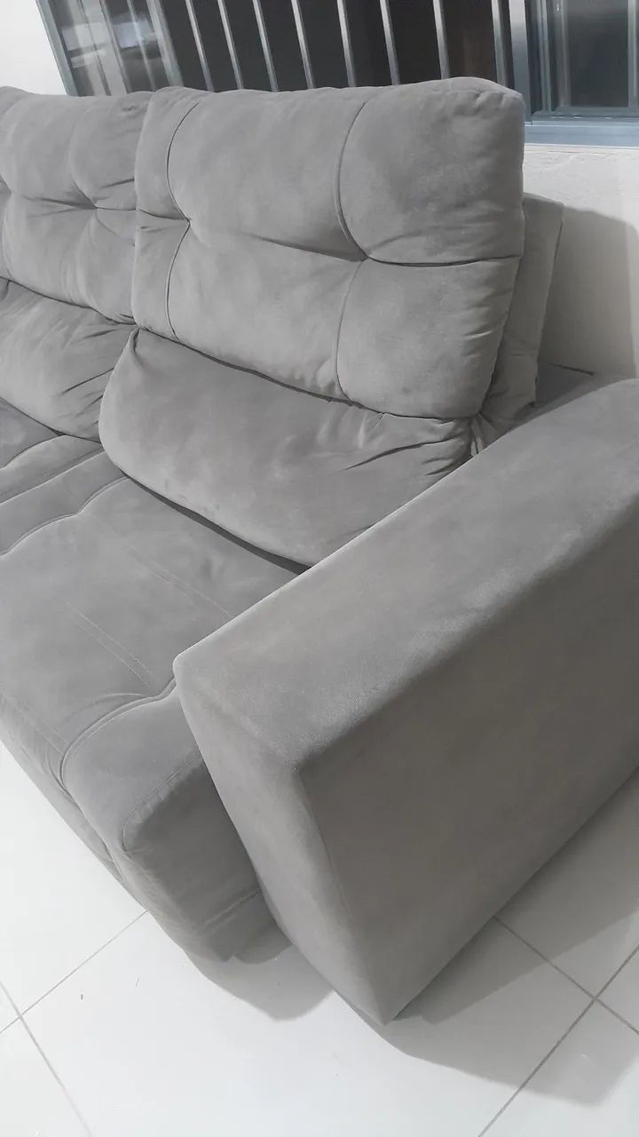 Vende-se sofá retratil 4 lugares  - Foto 3