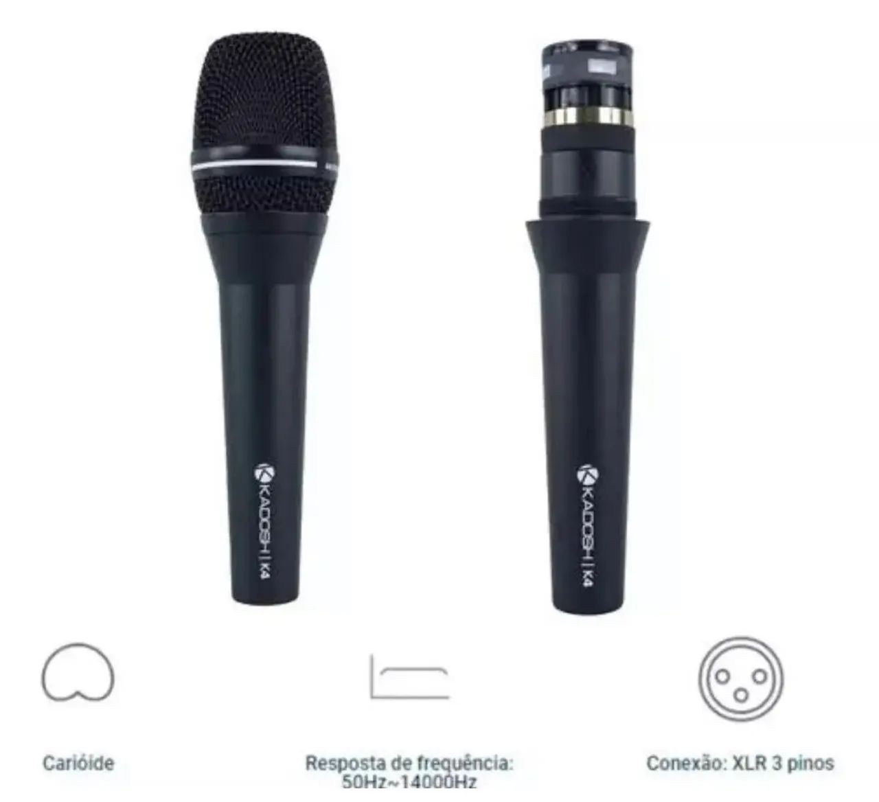 Microfone Kadosh K4 Profissional  - Foto 2