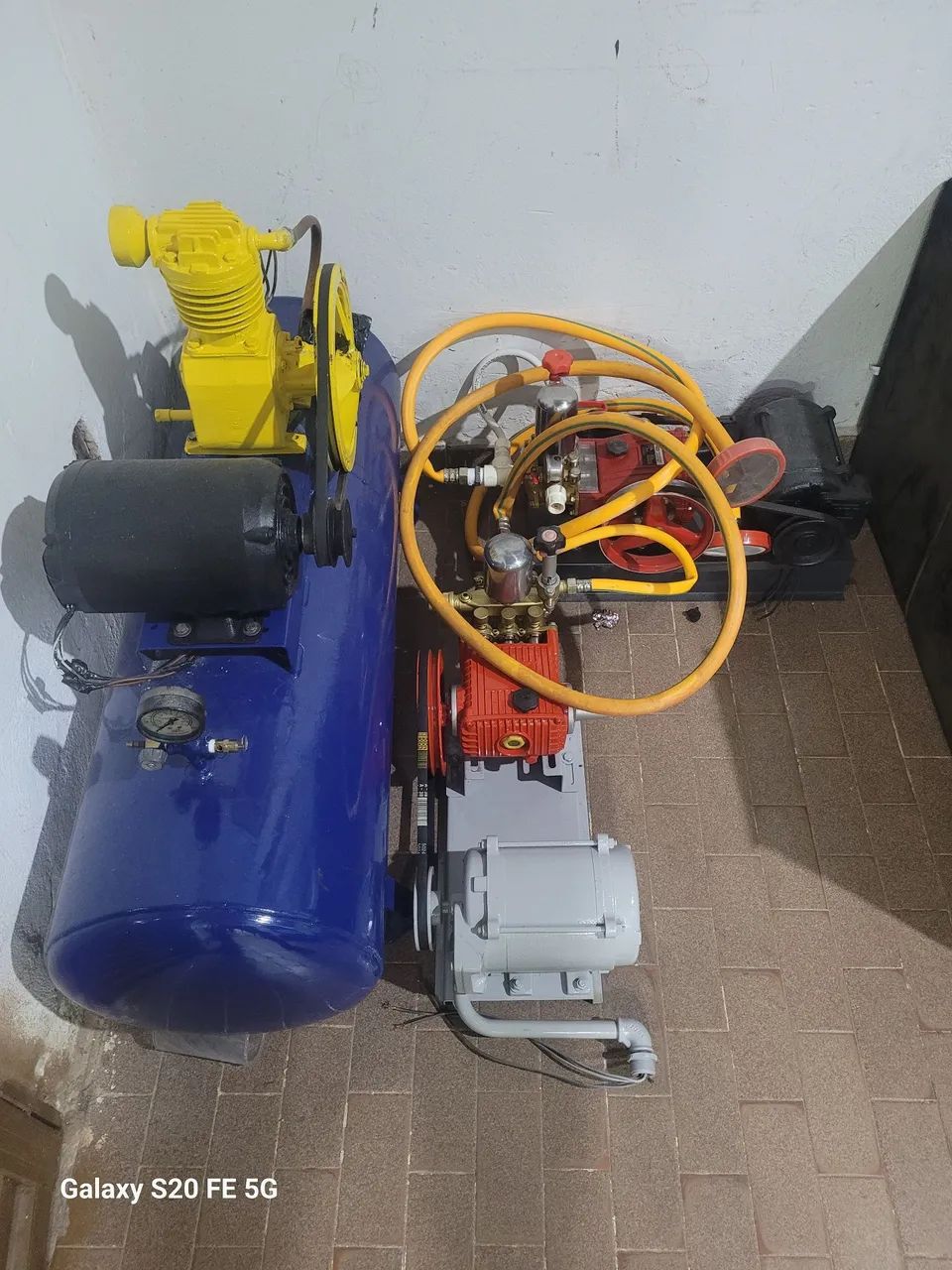 BOMBAS/COMPRESSOR /PARA OFICINA OU LAVA JATO - Foto 3