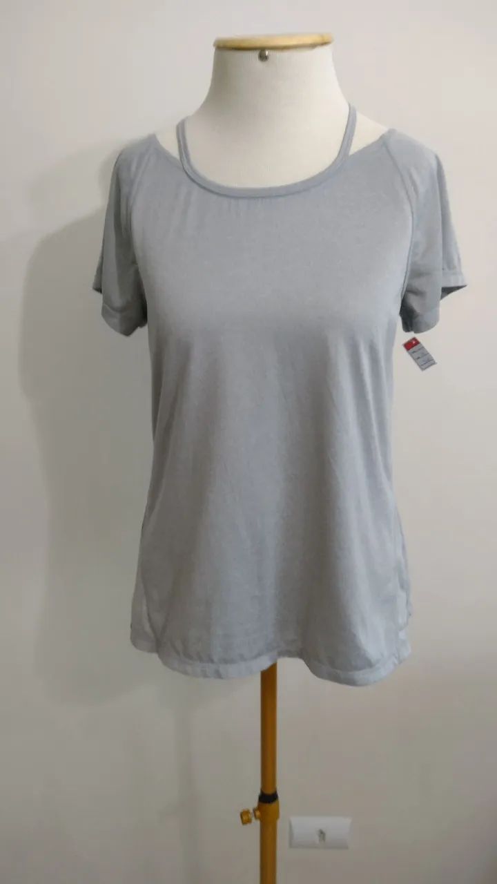 Blusa M cinza zella