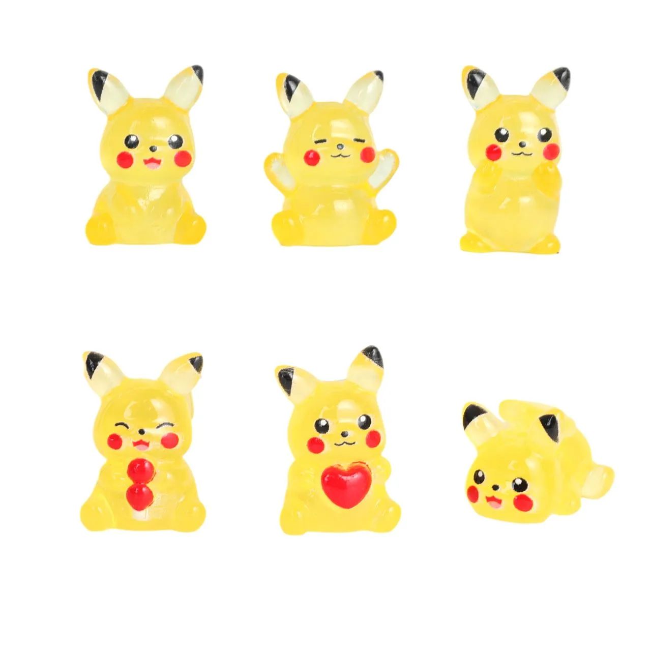 Bonecos miniaturas Pokemon 6 peças  - Foto 2