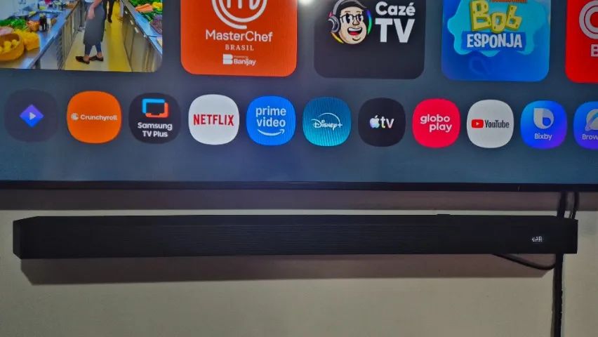 TV Samsung 75 Polegadas + Soundbar samsung HW Q930D - Foto 2