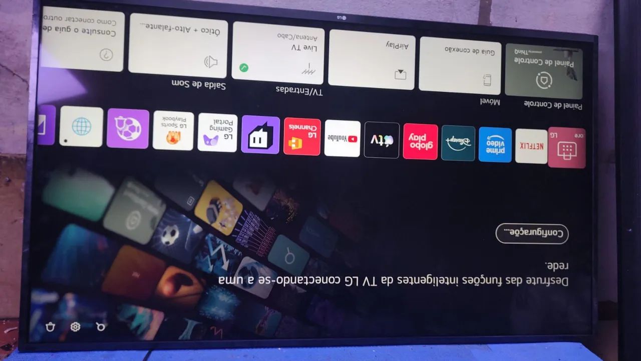 Tv LG 4K Android Com Controle 