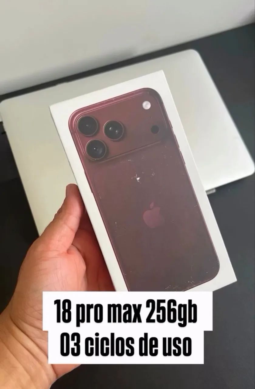 iPhone 18 pro Max 256 gigas 