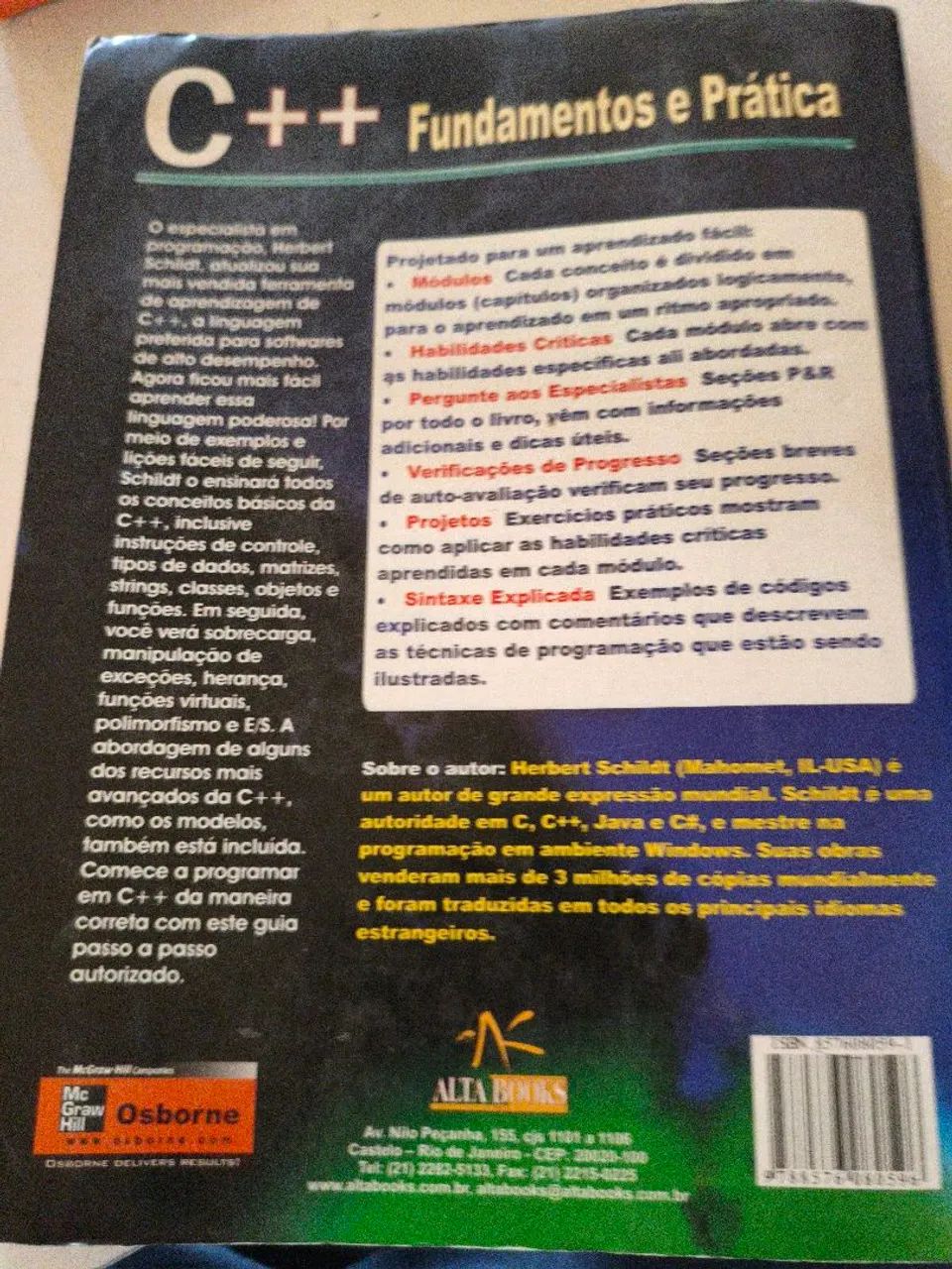 Livro C++ FUNDAMENTOS E PRATICA  - Foto 3