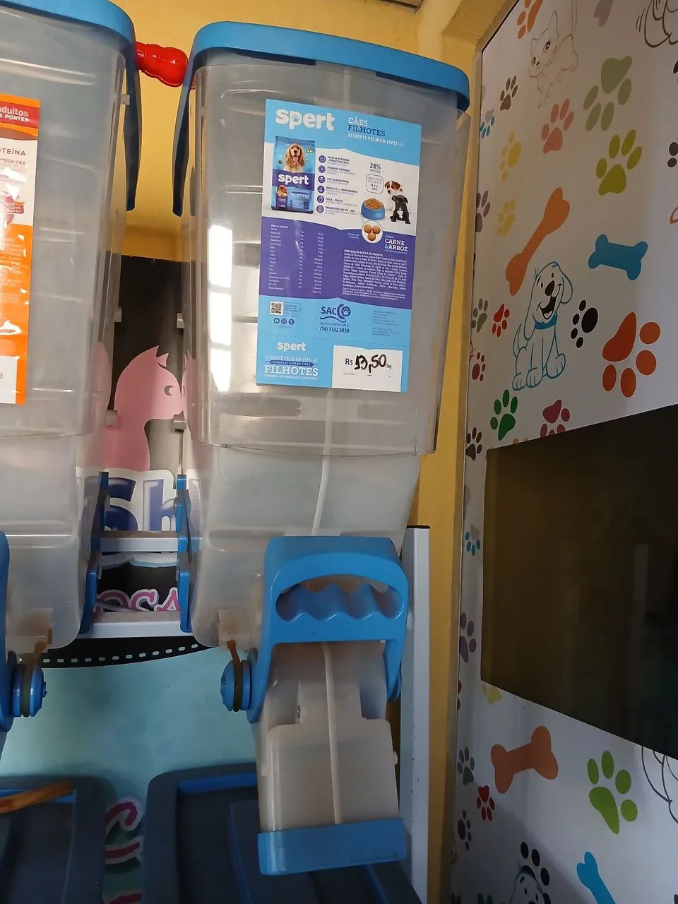 Dispenser ração avulso 