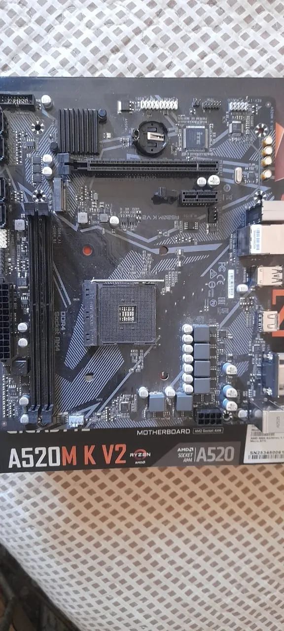 Placa Mae Gigabyte A520M K V2