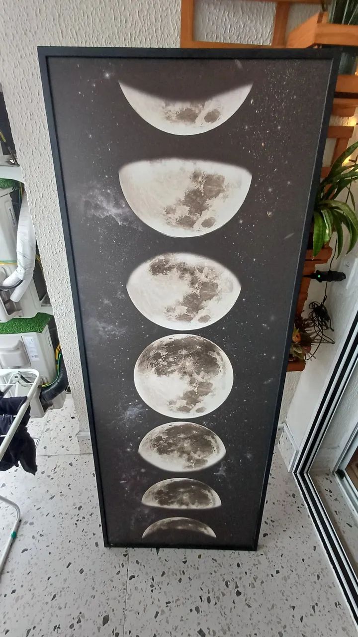 Quadro Fases da Lua - Foto 3