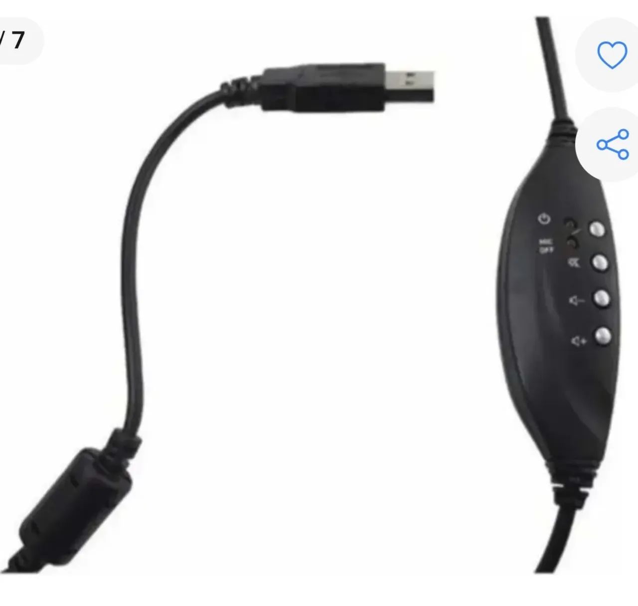 Fone de ouvido NOVO DF-55 USB Alta Qualidade de Som - Foto 5