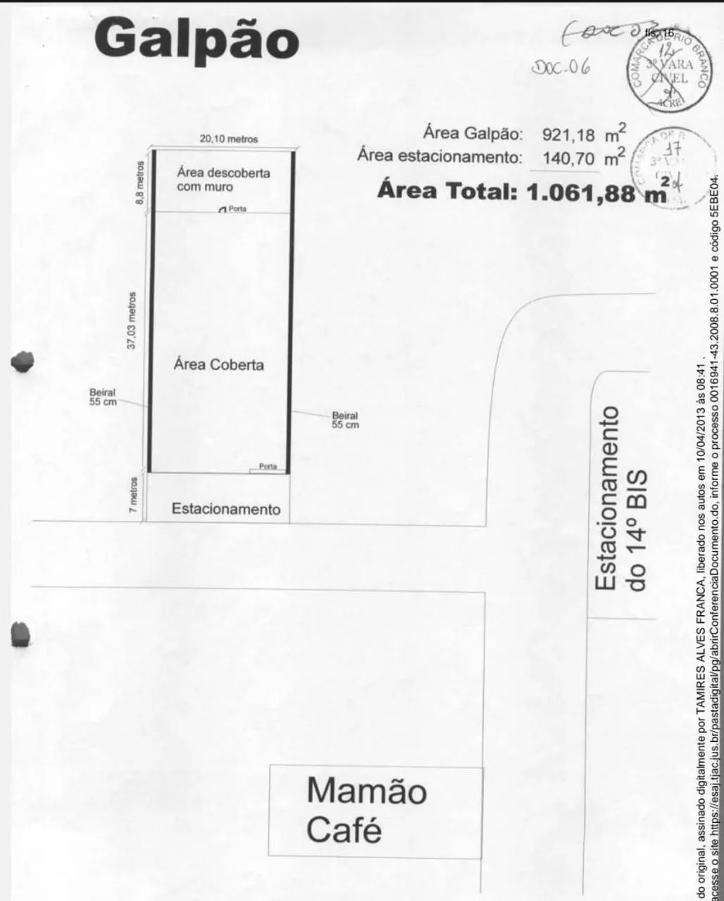 Salão para alugar, 92118 m² - Vila Do Dner - Rio Branco/AC - Foto 3
