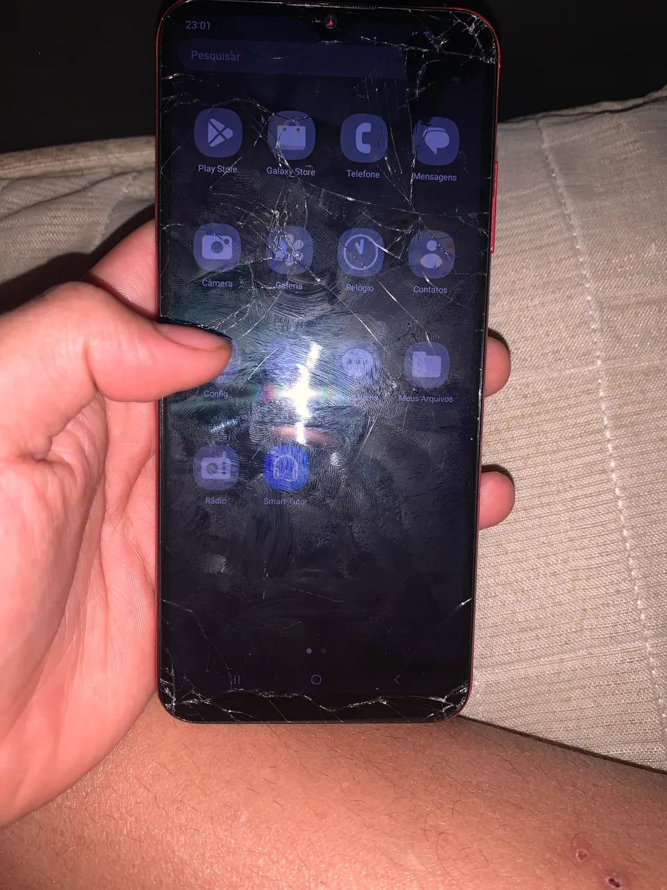 Galaxy a03s vermelho 128g - Foto 5