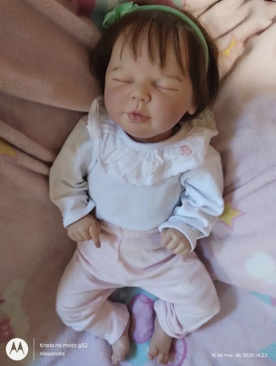 Boneca bebe reborn 