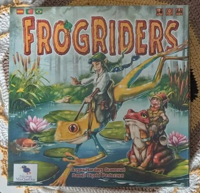 Jogo de Tabuleiro Frogriders