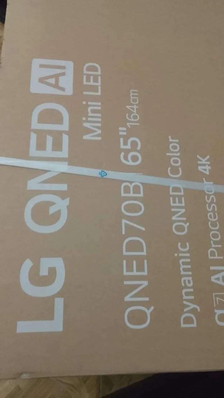Vende-se TV LG 65 polegadas qned 70b 4k Nova - Foto 3