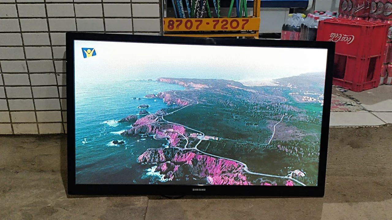 Tv Samsung 43 Polegadas Não é Smart Funcionando Perfeitamente  - Foto 2