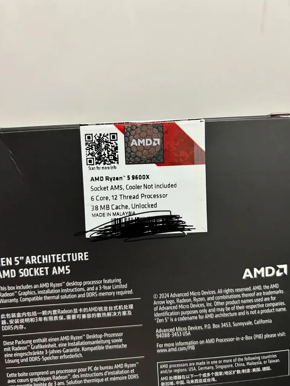 Ryzen  9600x AM5  - Foto 4