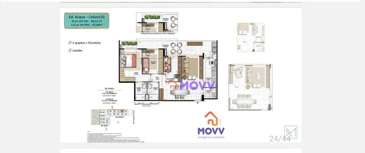 3 quartos, Suite, Vaga Garagem, Icarai - Foto 9