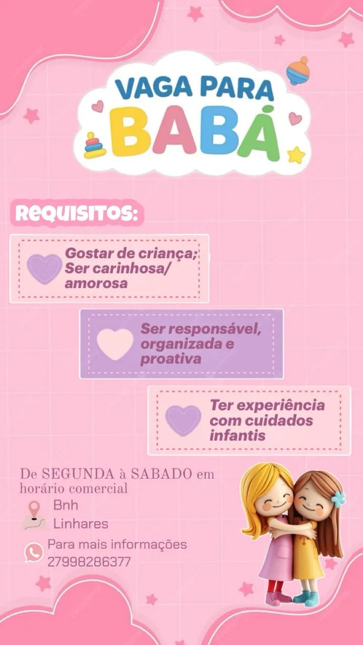 Contrata-se Babá 