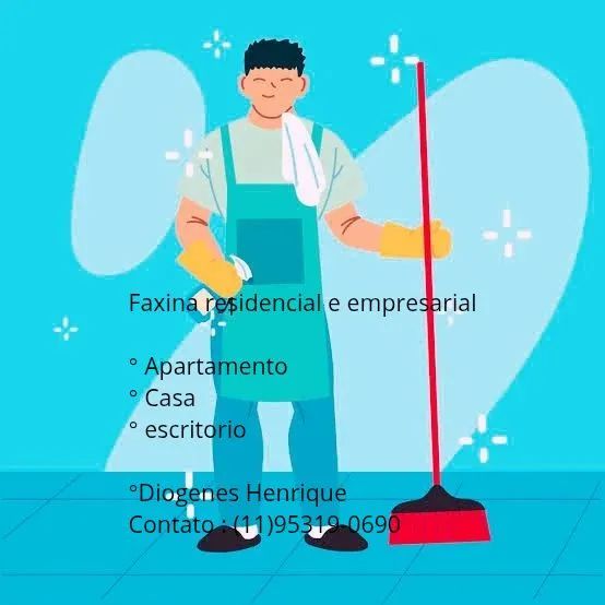 Faxina residencial e empresarial