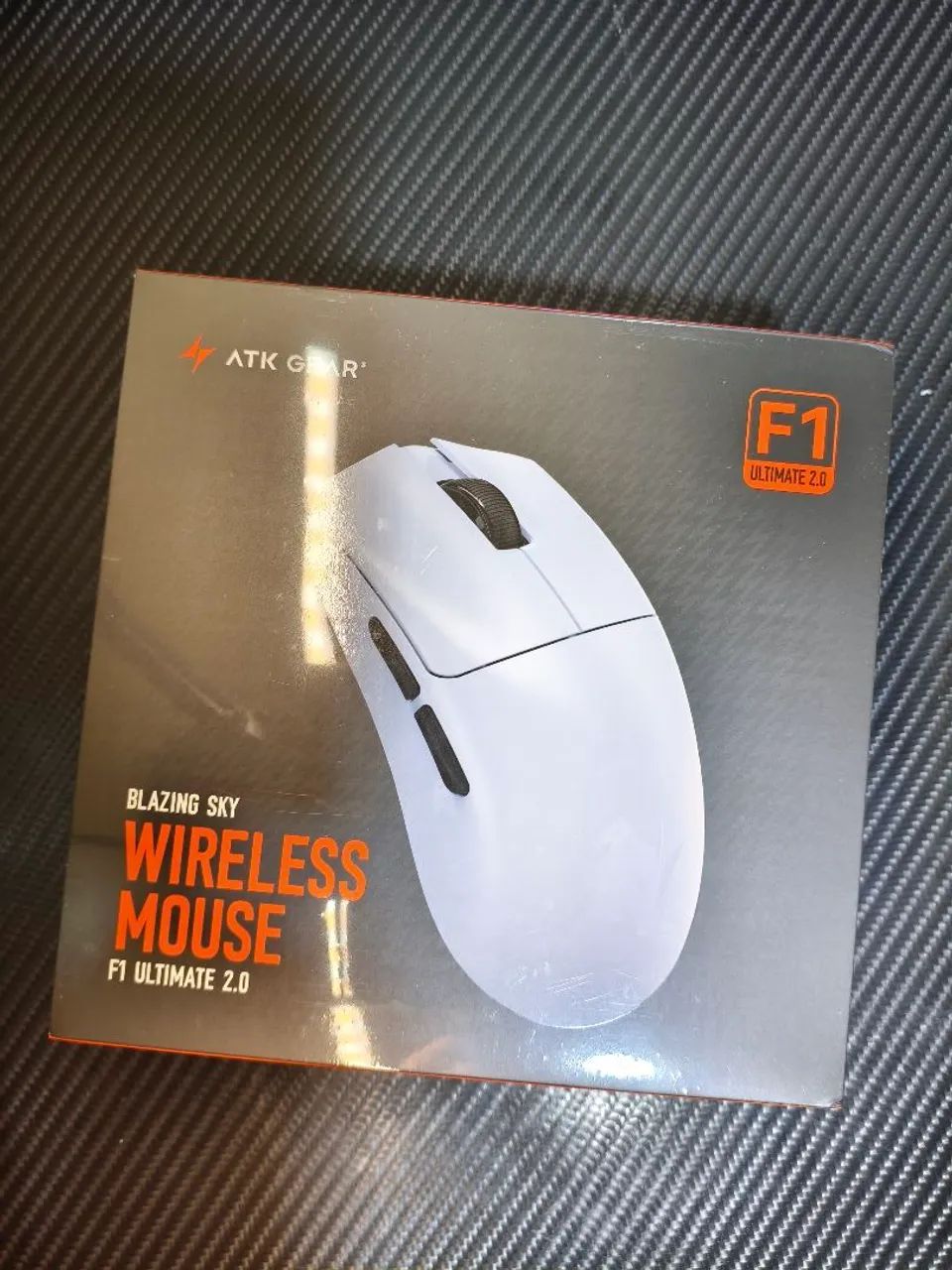 Mouse Gamer Wireless 8k PAW 3950 Ultra ATK F1 UIltimate V2 Switch Óptico Azul MCU Nordic - Foto 6
