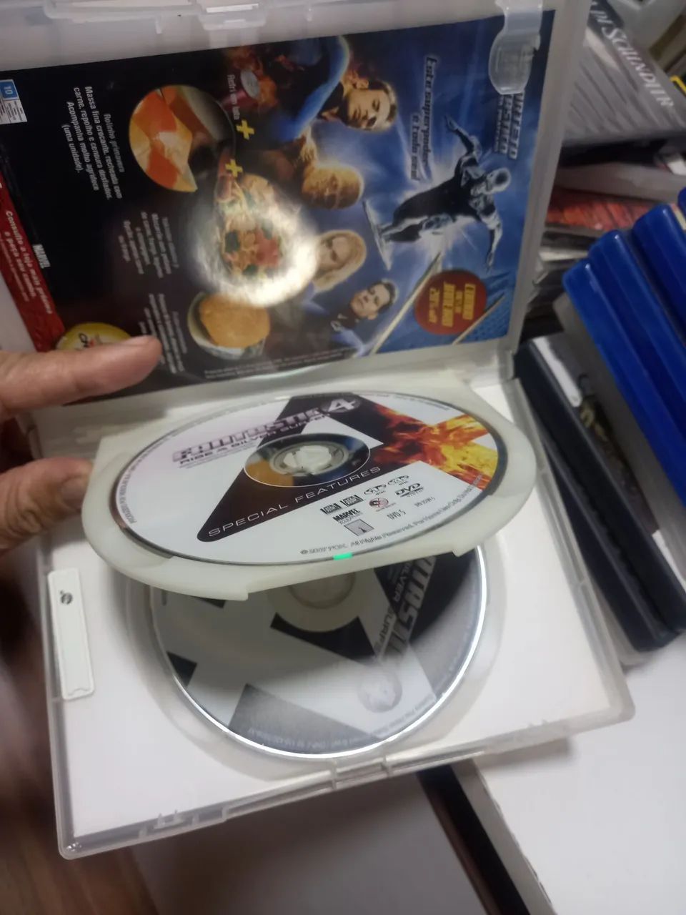 DVD DUPLO QUARTETO FANTÁSTICO  e o SURFISTA  PRATEADO  - Foto 2
