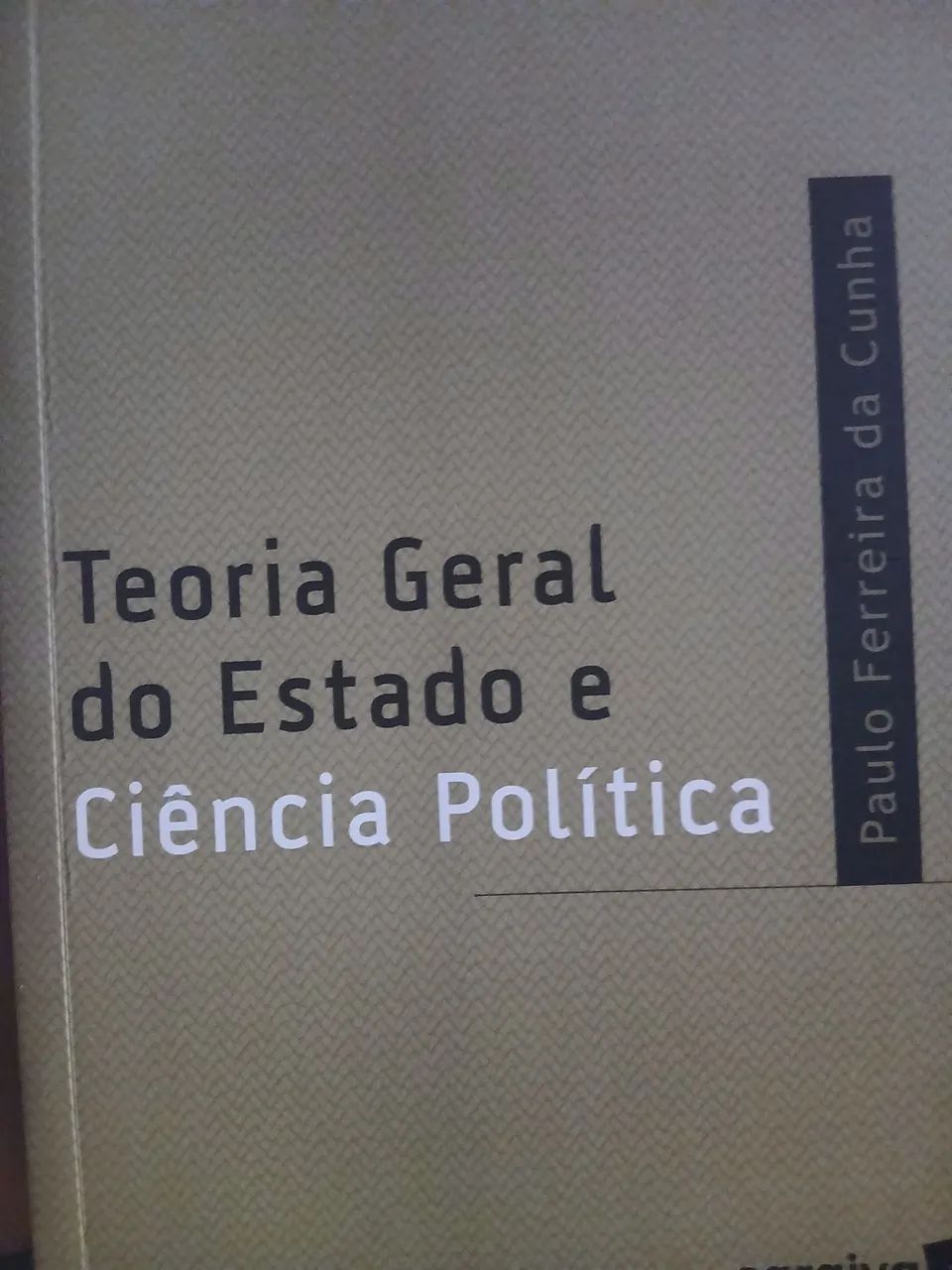 Teoria geral do estado e ciência política 