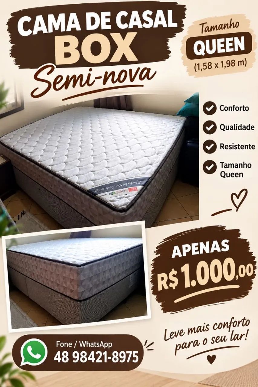 Venda Cama Queen