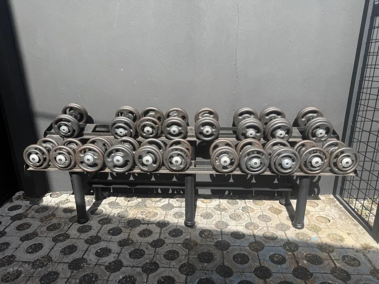 Bancada de Dumbbells