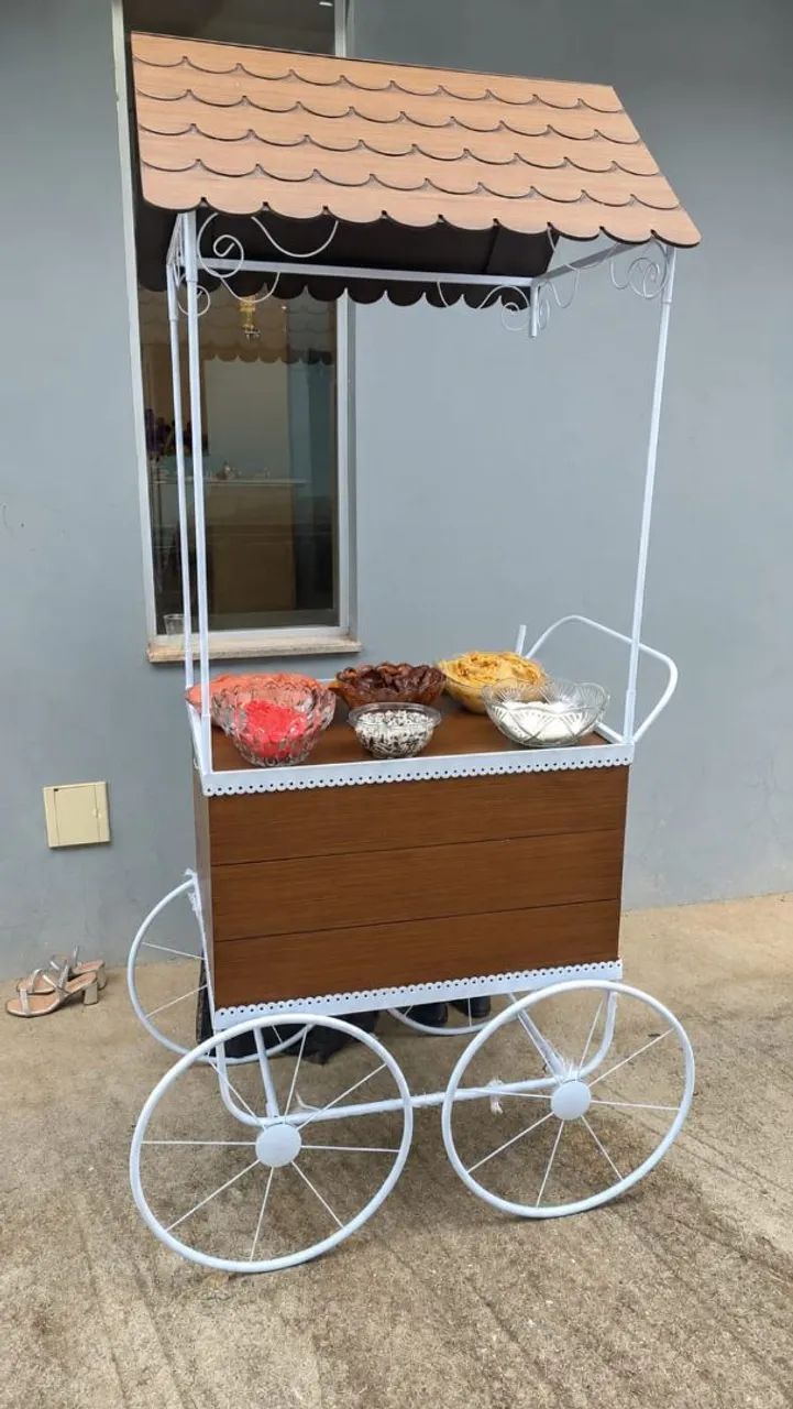 Carrinho gourmet de doces  - Foto 2