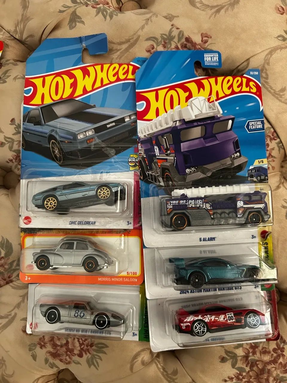 Lote carrinho hot Wheels 6 