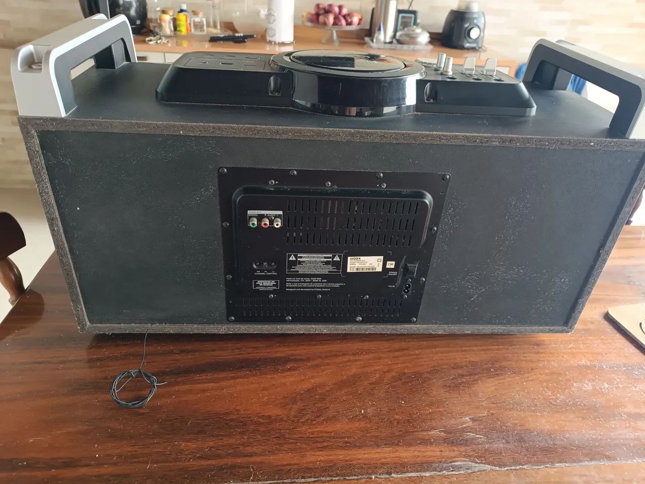 Som Philips com leitor de cd e entrada usb - Foto 3