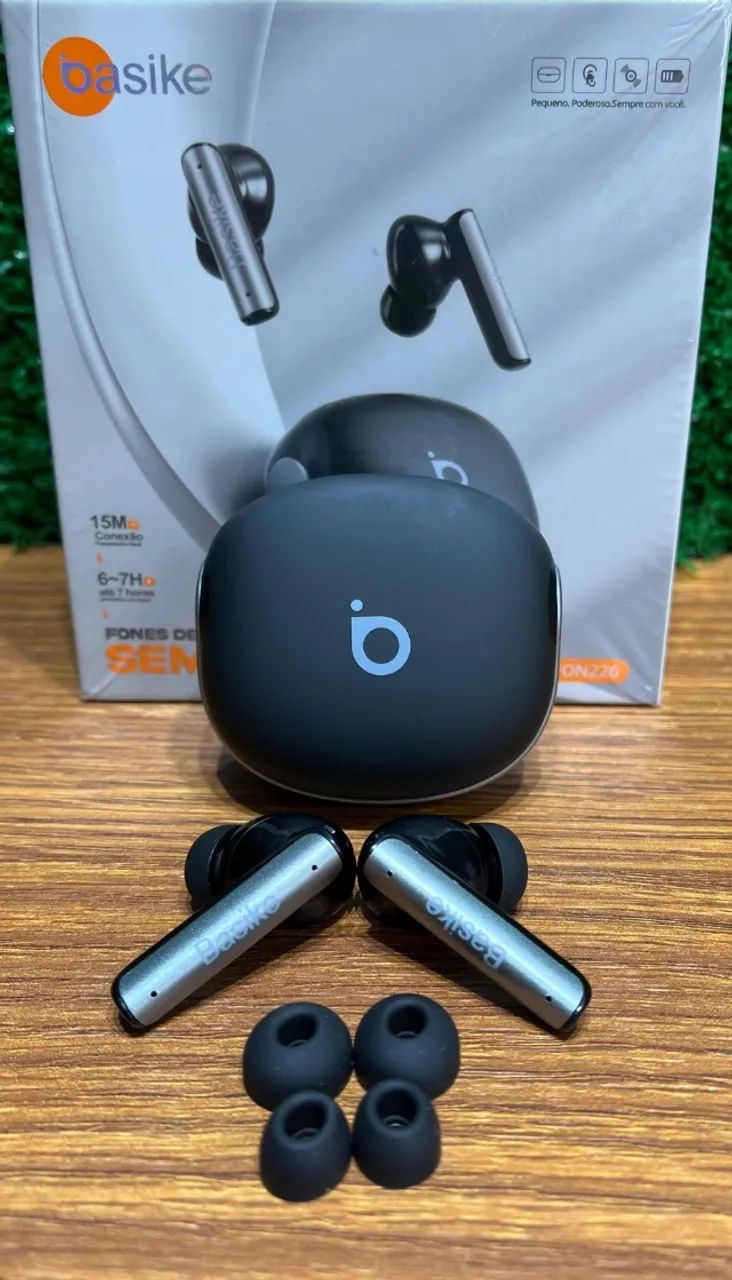 Fone Basike BA-FON-226 - (ANC), Bluetooth 5.4 e Bateria de Longa Duração, Entrega Grátis!