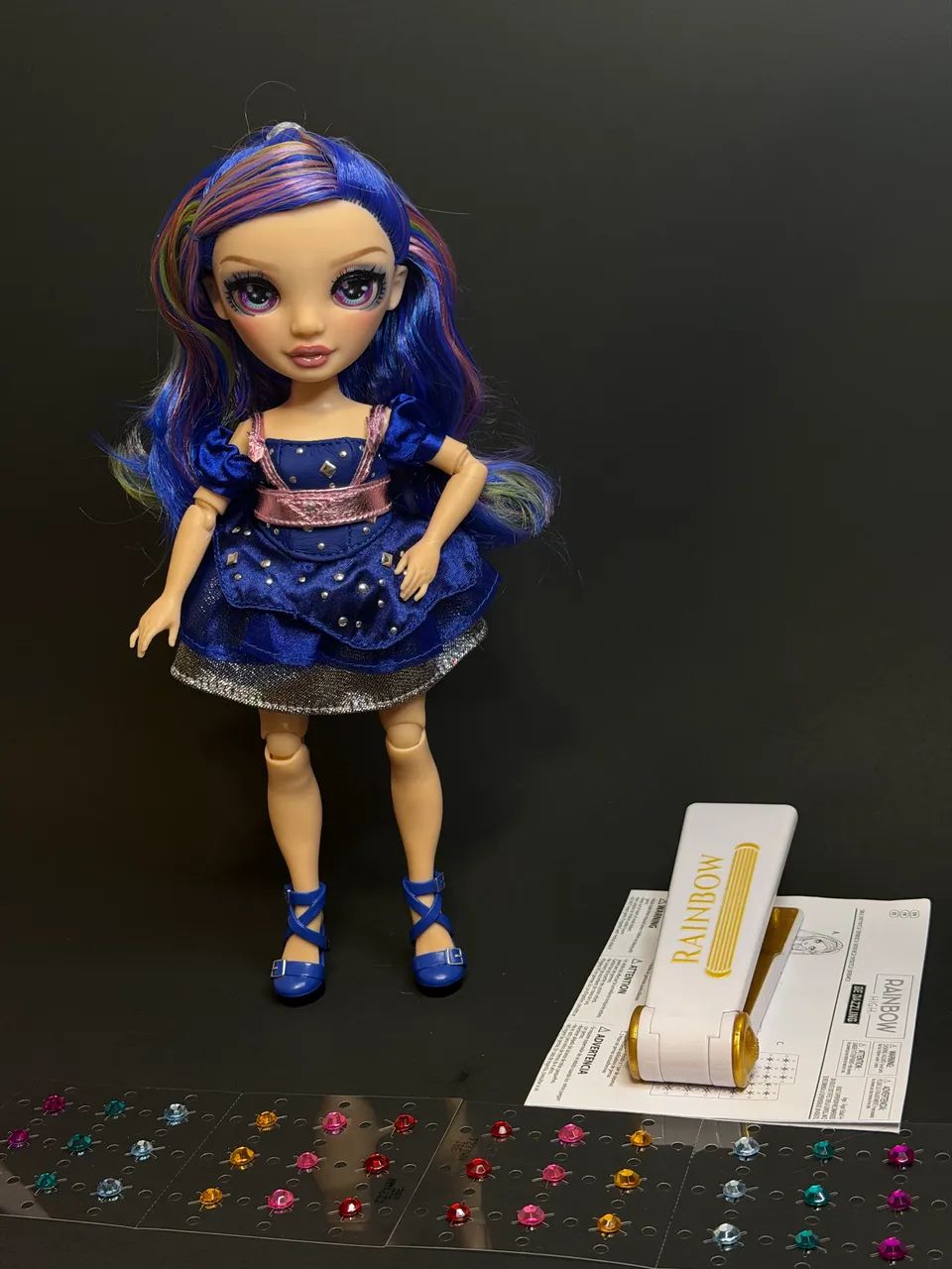 RAINBOW HIGH BE DAZZLING GENEVIEVE BLEUE