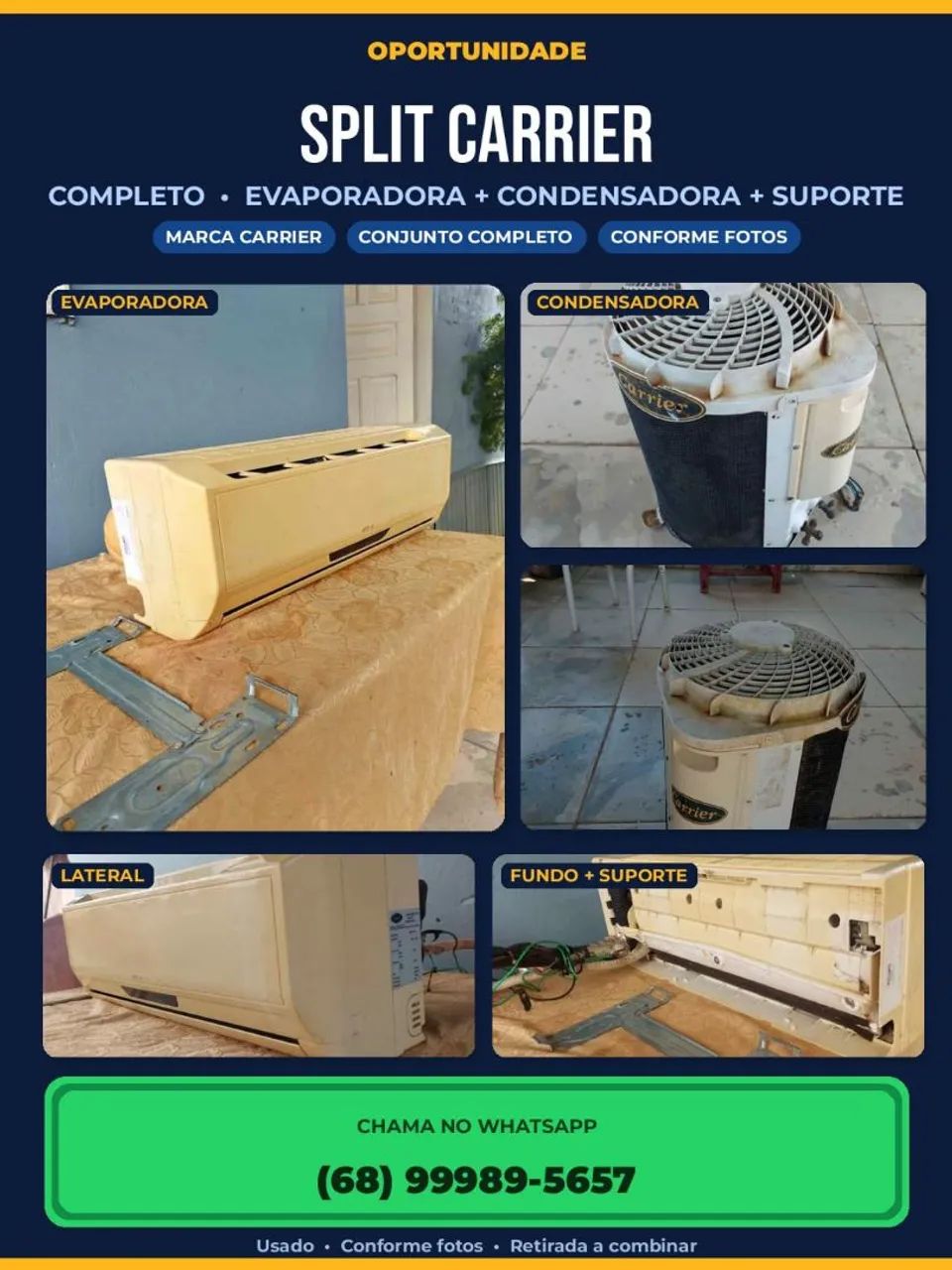 Vende - se ar condicionado 
