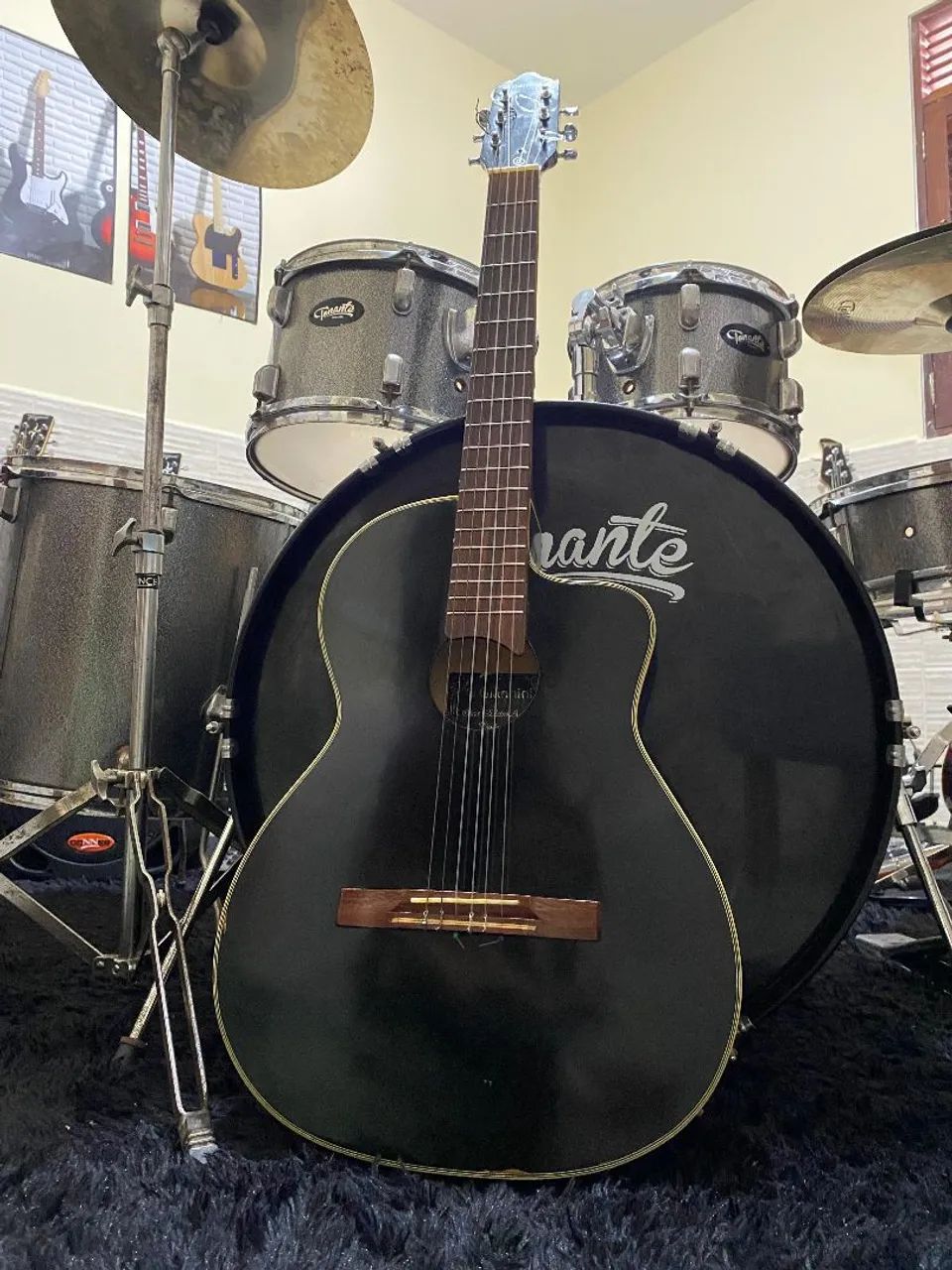 Violão Giannini elétrico perfeito estado - Foto 2