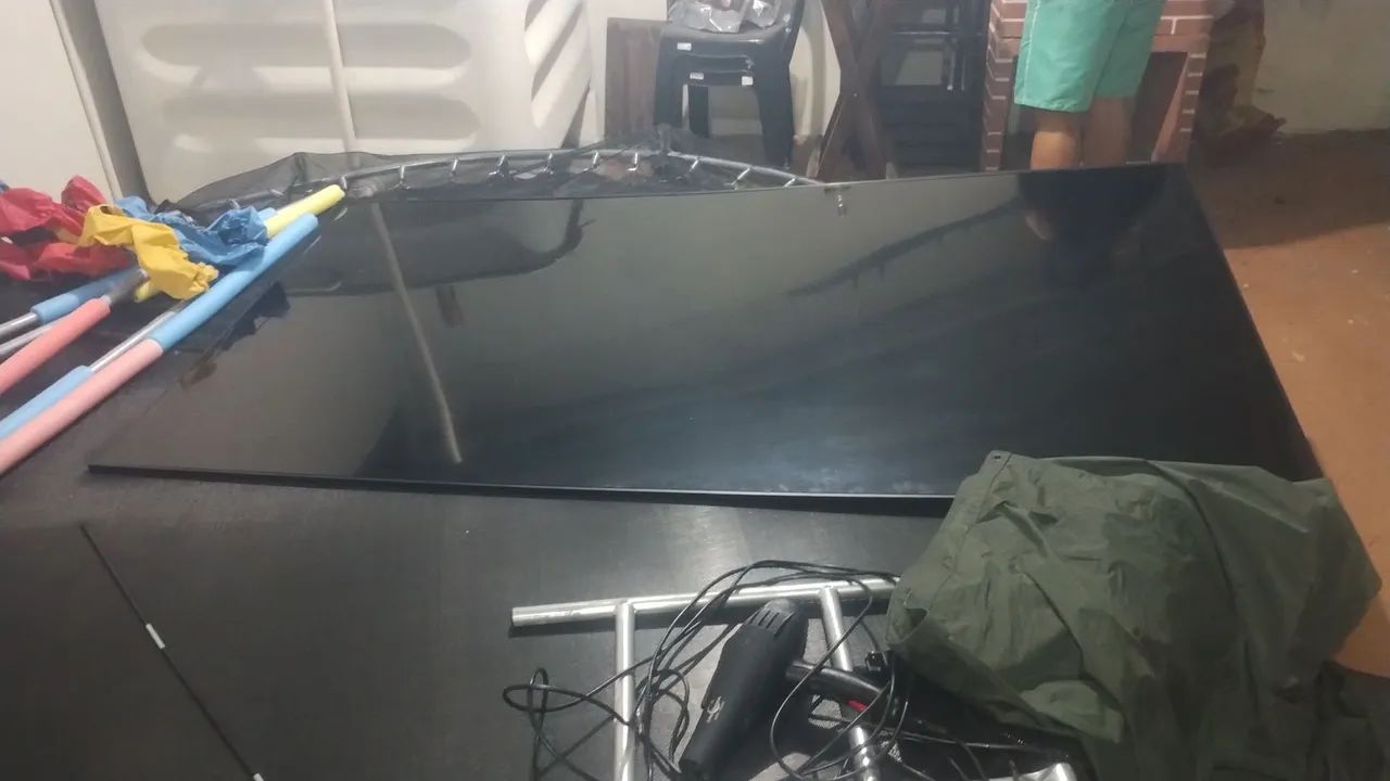 Tv 85 polegadas de cristal quebrada - Foto 4