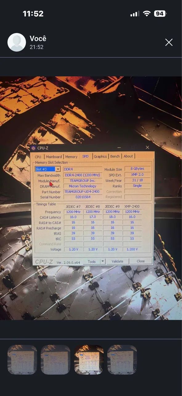 Memoria RAM 8gb DDR4 Teamgroup - Foto 2
