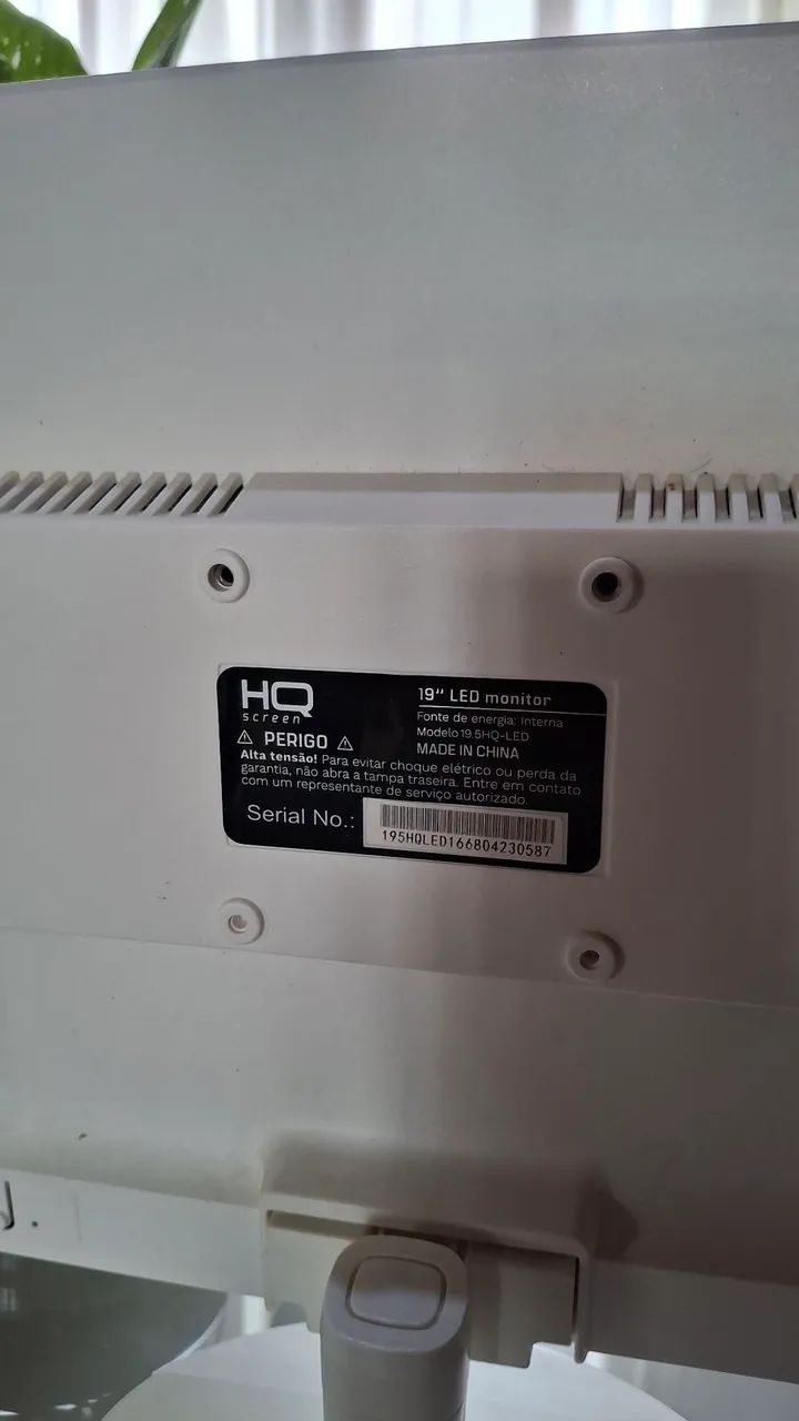 Monitor LED 19 - HQ Screen - Funcionando Perfeitamente  - Foto 5