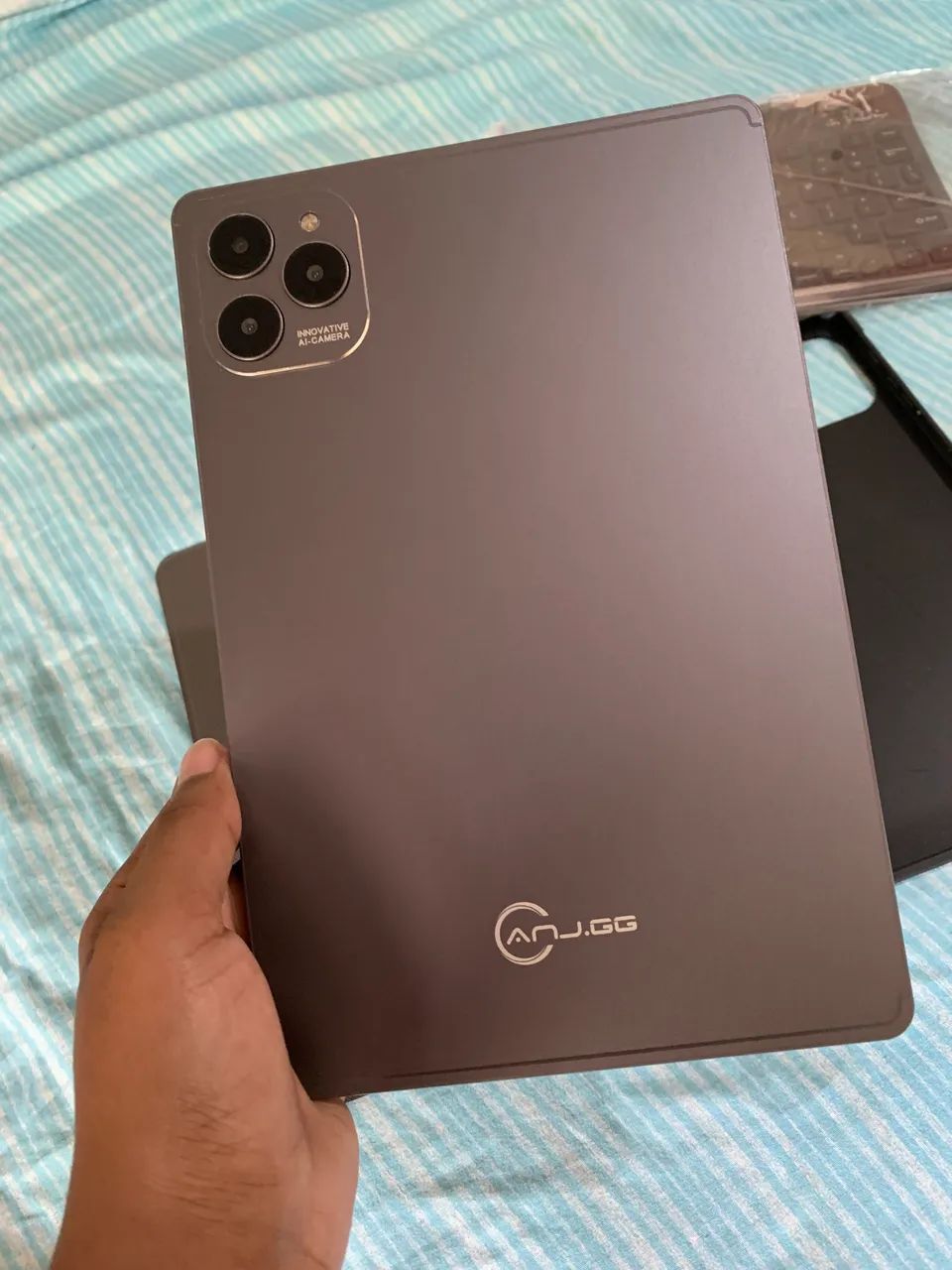 Tablet 10.1 com Teclado+Mouse 6GB RAM 128GB Android 13 Câmera 50MP