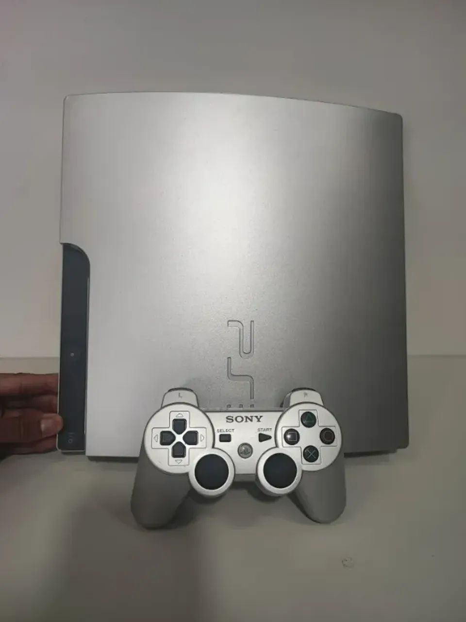 Playstation 3 Slim Prata - Ps3 Slim Satin Silver - Foto 3