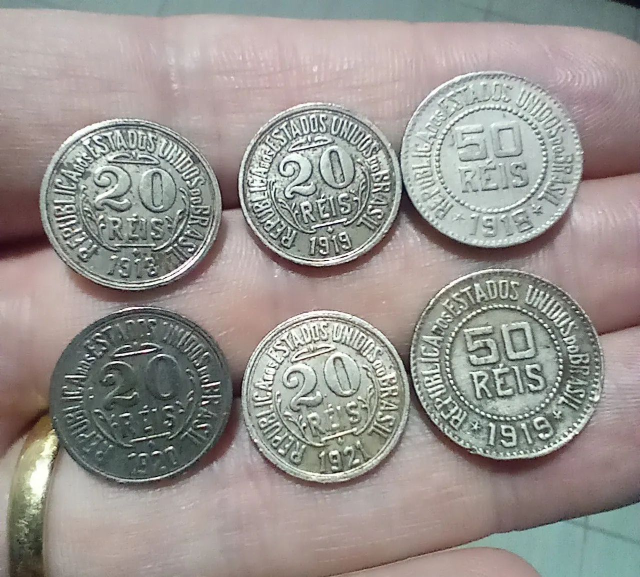 Moedas antigas 