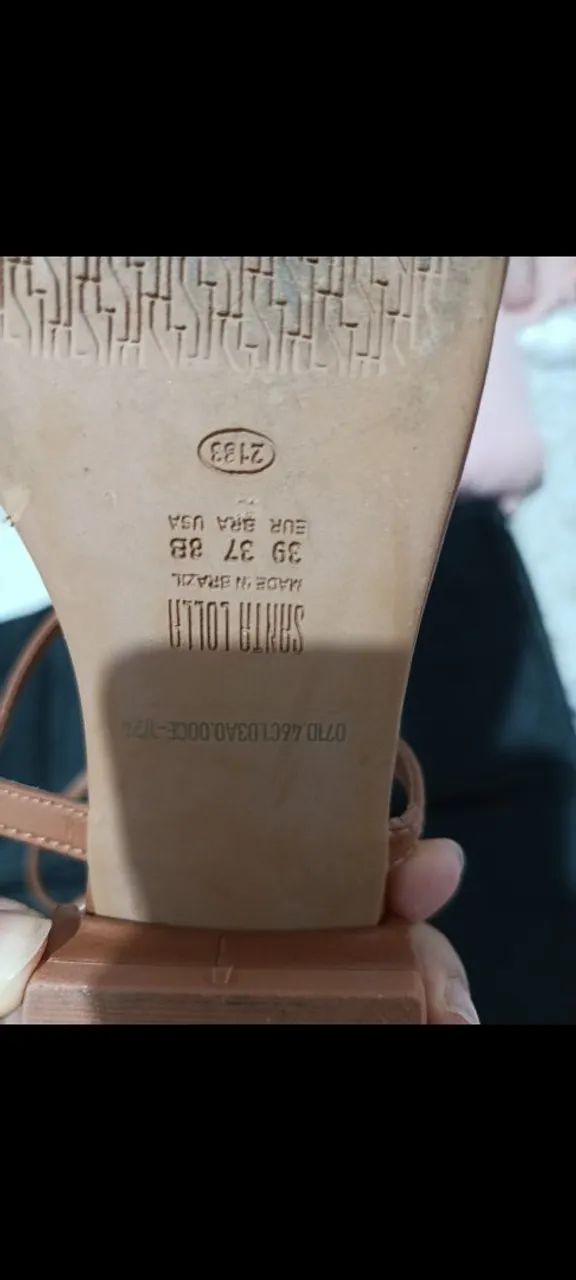 Rasteirinha Santa Lolla  - Foto 3