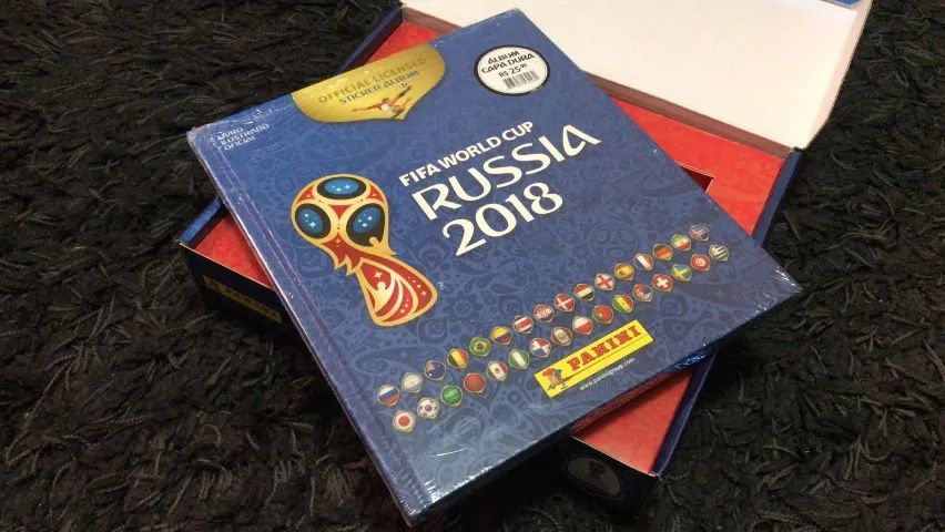 Album da Copa Capa Dura Completo 2018 Com Maleta Impecável!