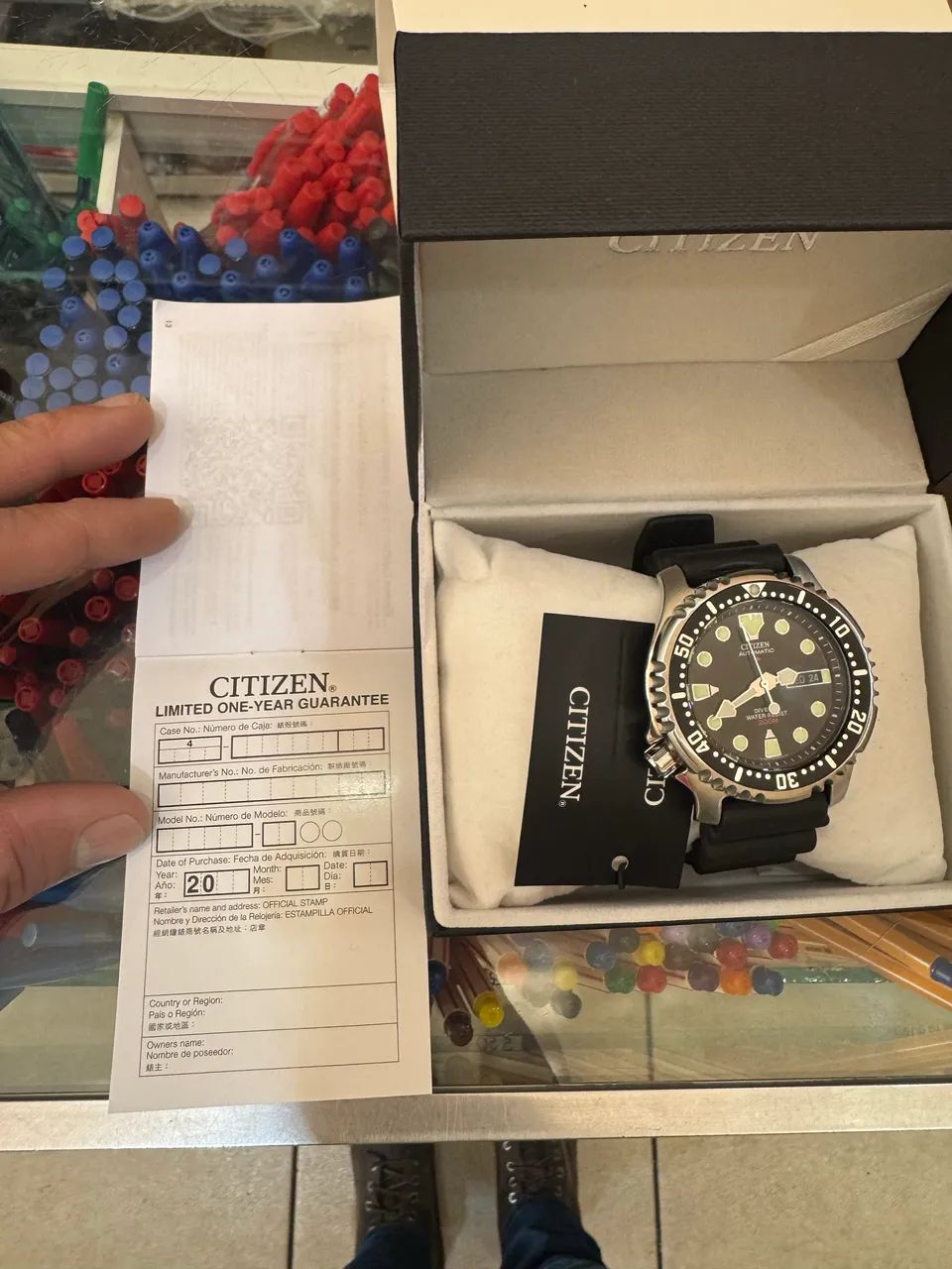 Relógio Citizen Promaster Automático - Modelo: NY0040-09E - Novo, sem uso  - Foto 3