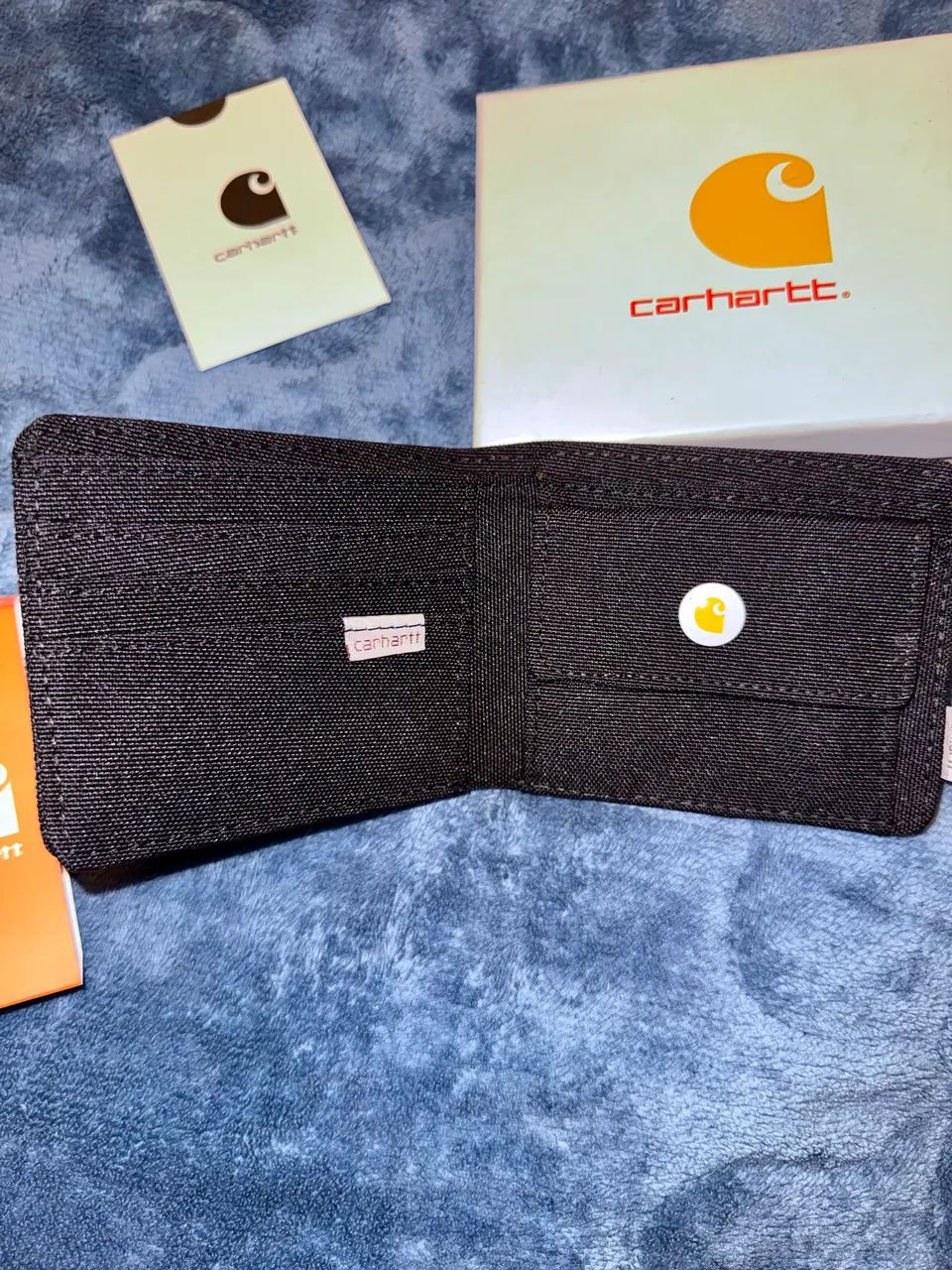 Carteira Carhartt Wip Preta  - Foto 2