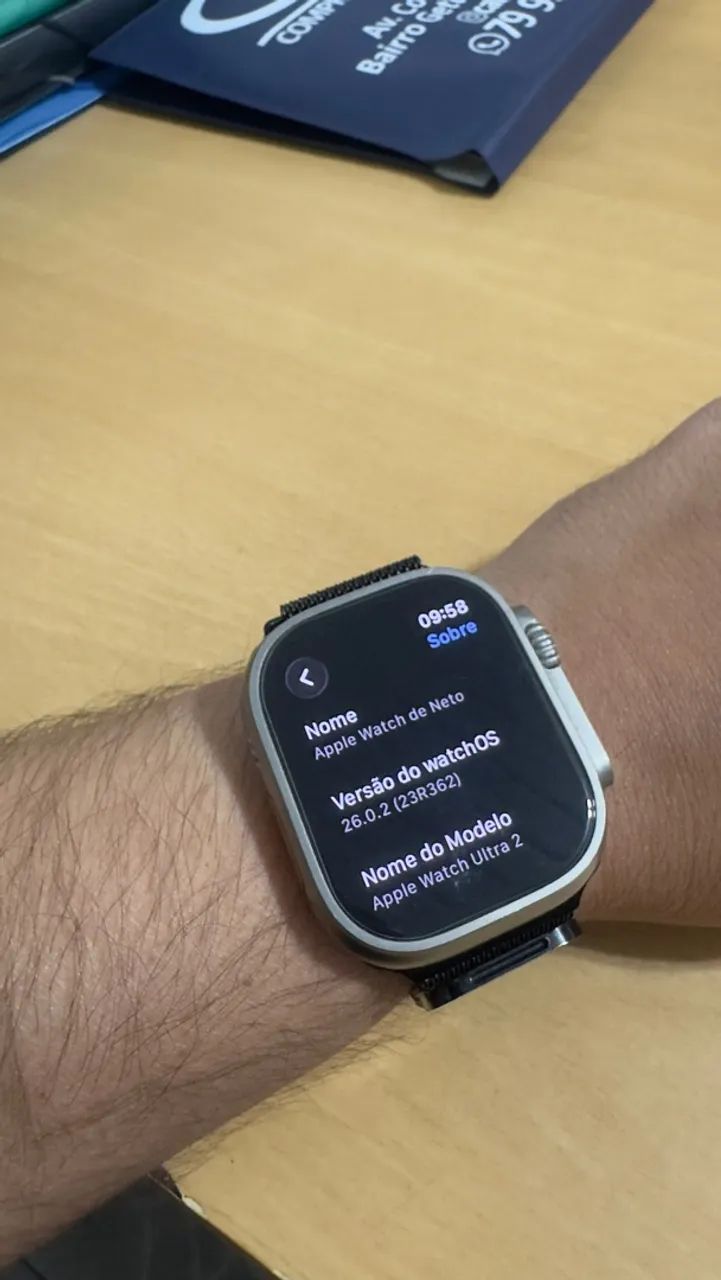 Apple Watch Ultra 2 com caixa e pulseiras - Foto 4