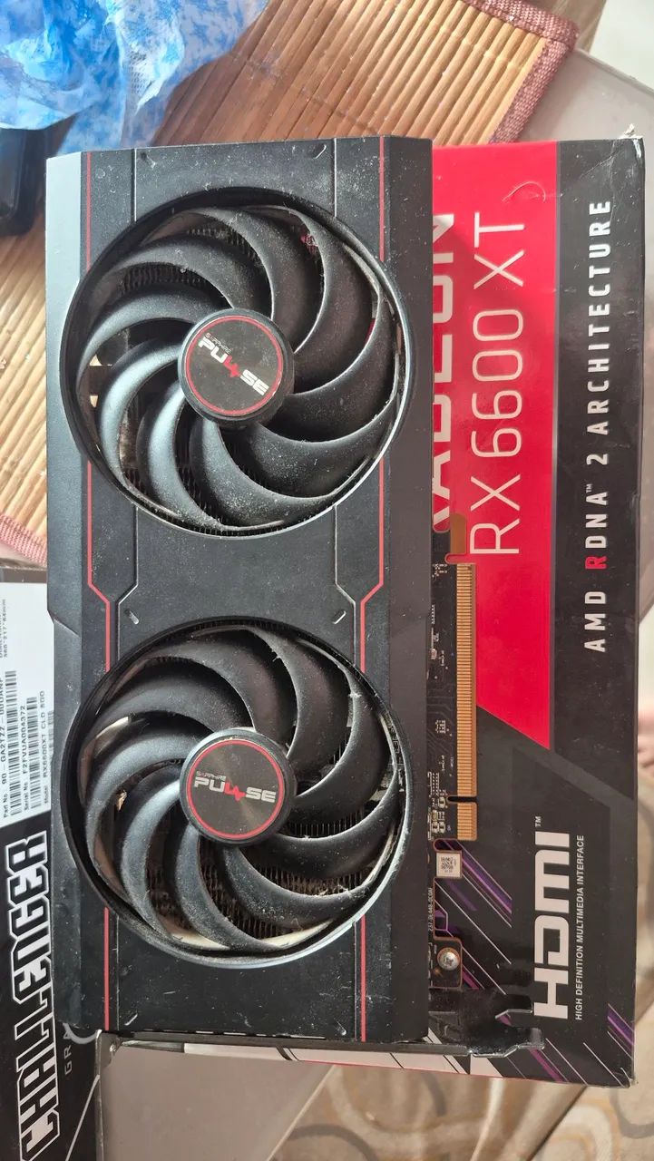 2 placas de vídeo AMD 6600xt - Foto 3