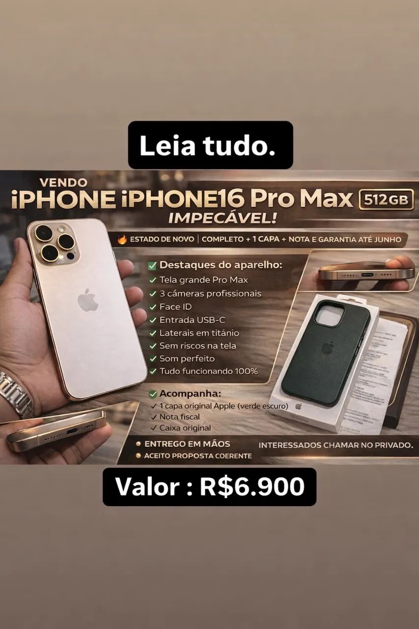 iPhone 16 pro Max 512 gb  - Foto 3