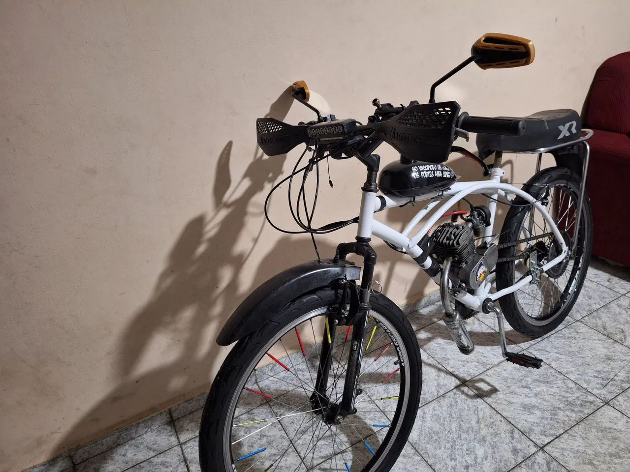 Bicicleta motorizada 80cc  - Foto 5