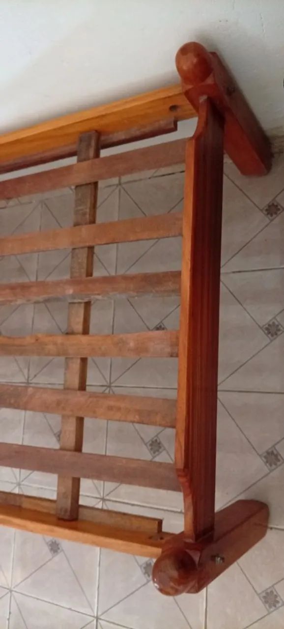 Cama solteiro de angelim  - Foto 3